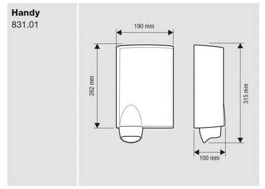 Ligo Electric VALERA 831.01 Handy Rankų džiovintuvas