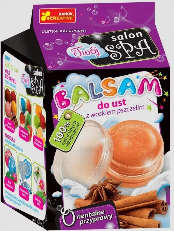 RANOK CREATIVE lūpų balzamas su bičių vašku. Rytietiški prieskoniai. 9462