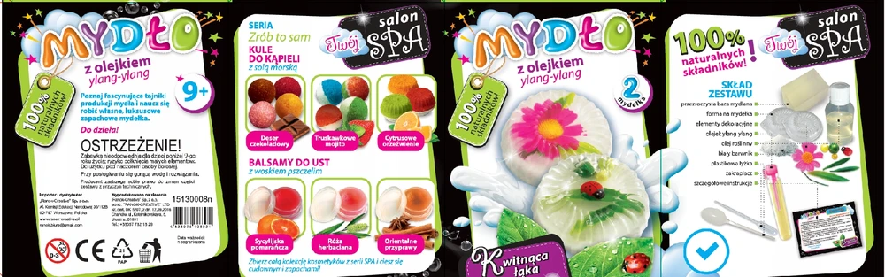 Ranok „Pasidaryk pats“ muilo gaminimo rinkinys su Ylang gėlių eteriniu aliejumi vaikams