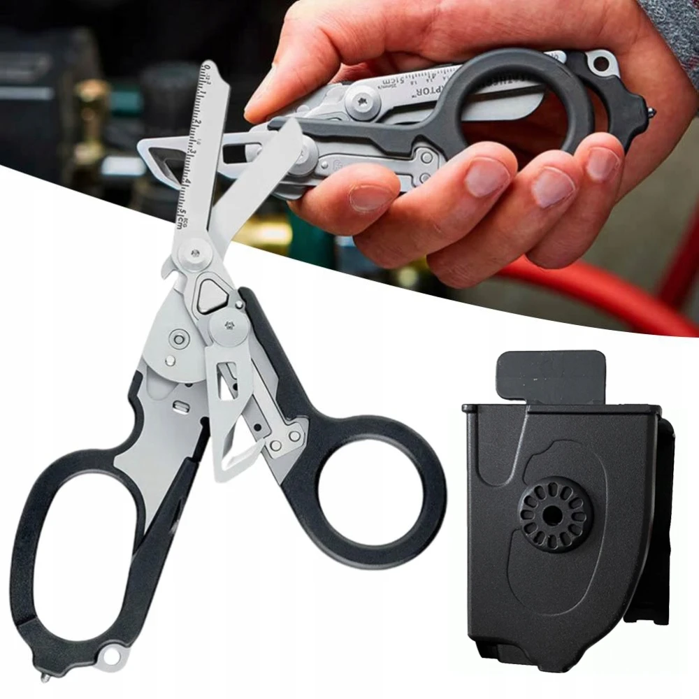 Raptor gelbėjimo žirklės Multitool 6 in 1 STRONG