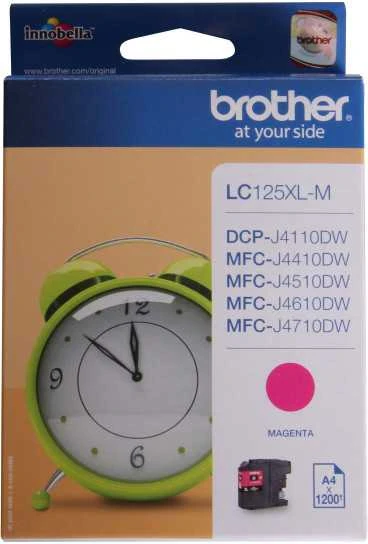 Brother LC125XLM | Rašalo kasetė | Purpurinė