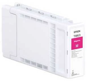 „Epson UltraChrome Pro 6 Magenta T48U30N“ vienkartinė pakuotė (350 ml) | „Epson C13T48U30N“ | „Epson T48U3“ – rausvai raudona – originali – rašalo kasetė | „Epson UltraChrome Pro6“ | rausvai raudona
