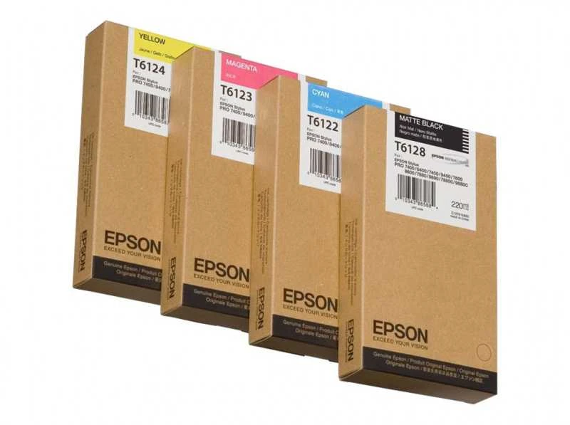 Epson T612200 | Rašalo kasetė | Žydra spalva