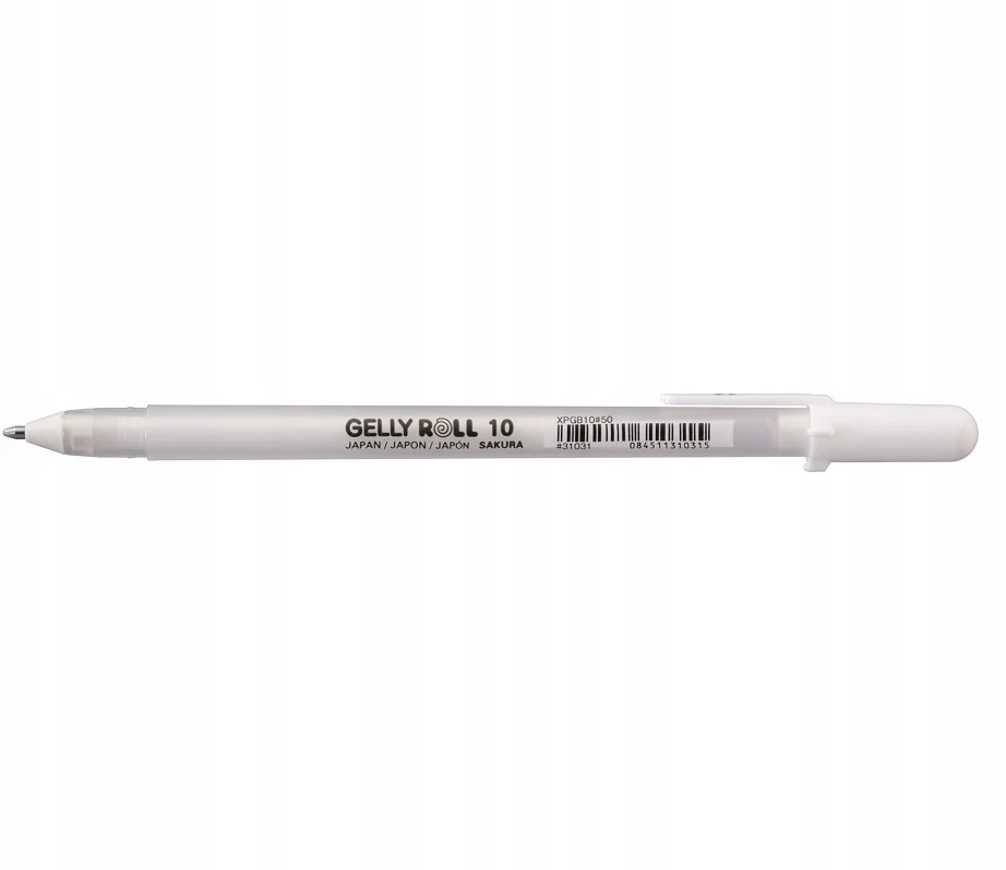Rašiklis - Gelio rašalas - Balta - 0,5mm - Gelly Roll Basic 10 - Sakura