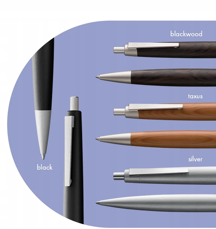 Rašiklis Lamy 2000 Blackwood – Klasika su modernumo dvelksmu