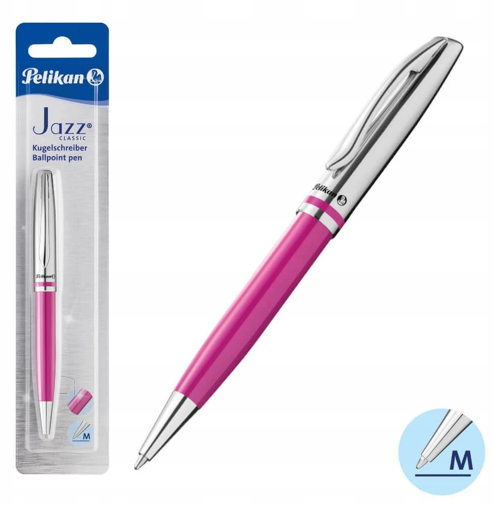Herlitz Rašiklis Pelikan Jazz K35 Classic, rožinis