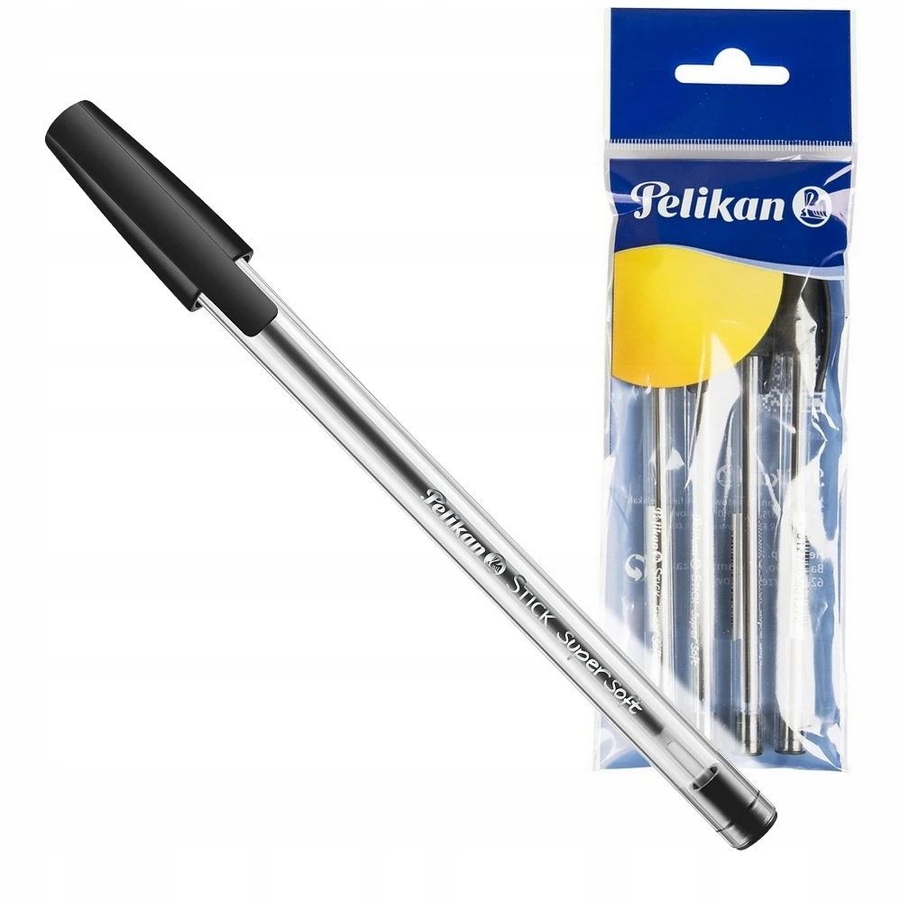 Rašiklis Pelikan Stick Super Soft, 4 vnt.