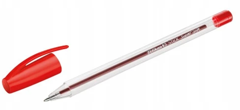 Rašiklis Pelikan Stick Super Soft K86, raudonas