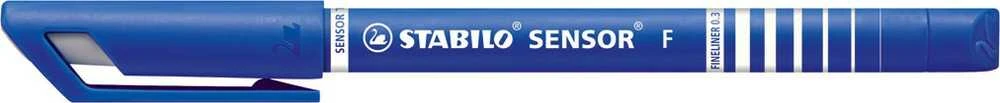 Stabilo Rašiklis SENSOR F mėlynas 0.3mm.