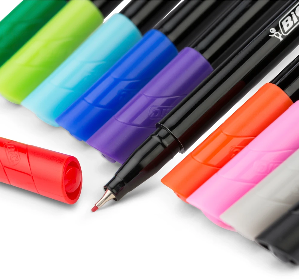 Bic Rašiklių rinkinys FineLiners Intensity Fine PASTEL 0.4 mm, 6 spalvų rinkinys 498334