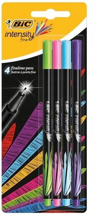 Bic Rašiklių rinkinys FineLiners Intensity Fine Fun Mix 4 spalvų rinkinys 449275
