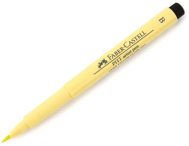 Faber-Castell Teptukinių rašiklių rinkinys Faber-Castel India ink PlTT, pastelinės spalvos, 6 vnt