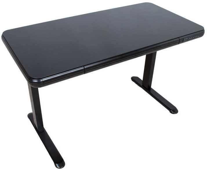 Home4You Rašomasis Stalas ERGO FIT Elektrinis, 122x62 cm, Juodas