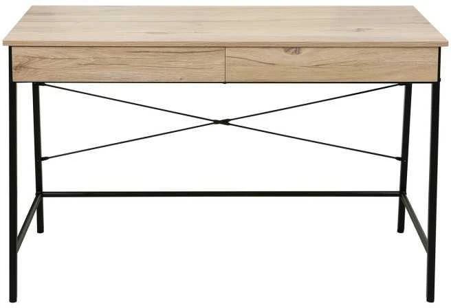 Home4You Rašomasis stalas HANNES 120x60xH76cm Rustic melaminas