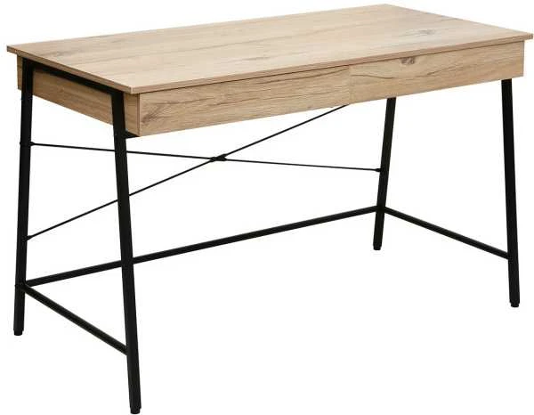 Home4You Rašomasis stalas HANNES 120x60xH76cm Rustic melaminas