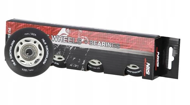 PU Juodas N ABEC-9 rinkinys Nils Extreme