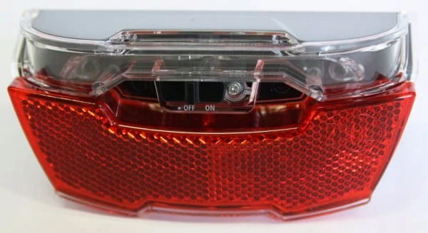 Raudonas LED galinis žibintas Vision Solo 156-E04 poilsio dviračiui - GAZELLE - Anties bagažinės