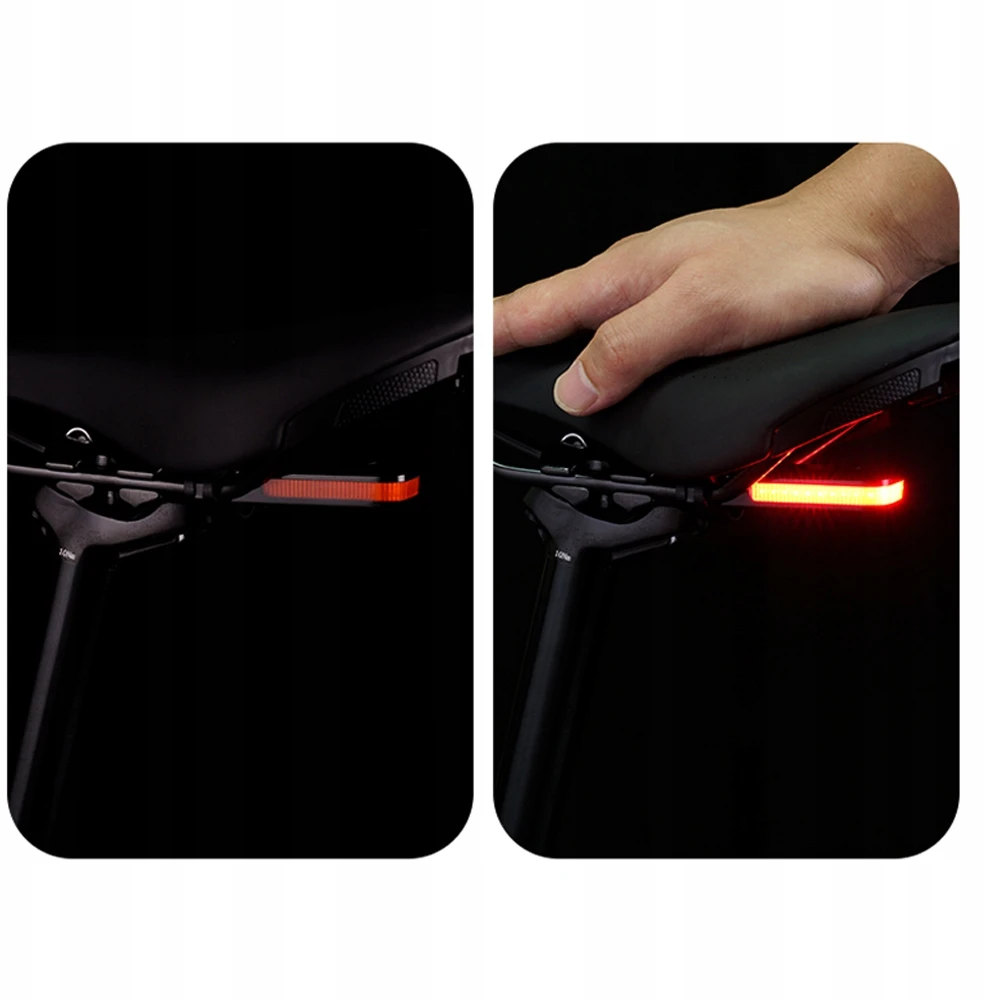 Ravemen CL01pro galinis įspėjamasis dviratis su sėdynės stulpeliu USB-C 200mAh 30lm