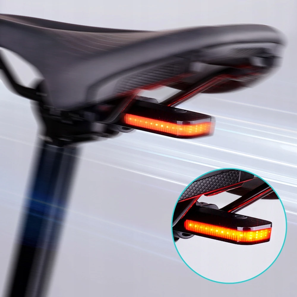 Ravemen CL01pro galinis įspėjamasis dviratis su sėdynės stulpeliu USB-C 200mAh 30lm