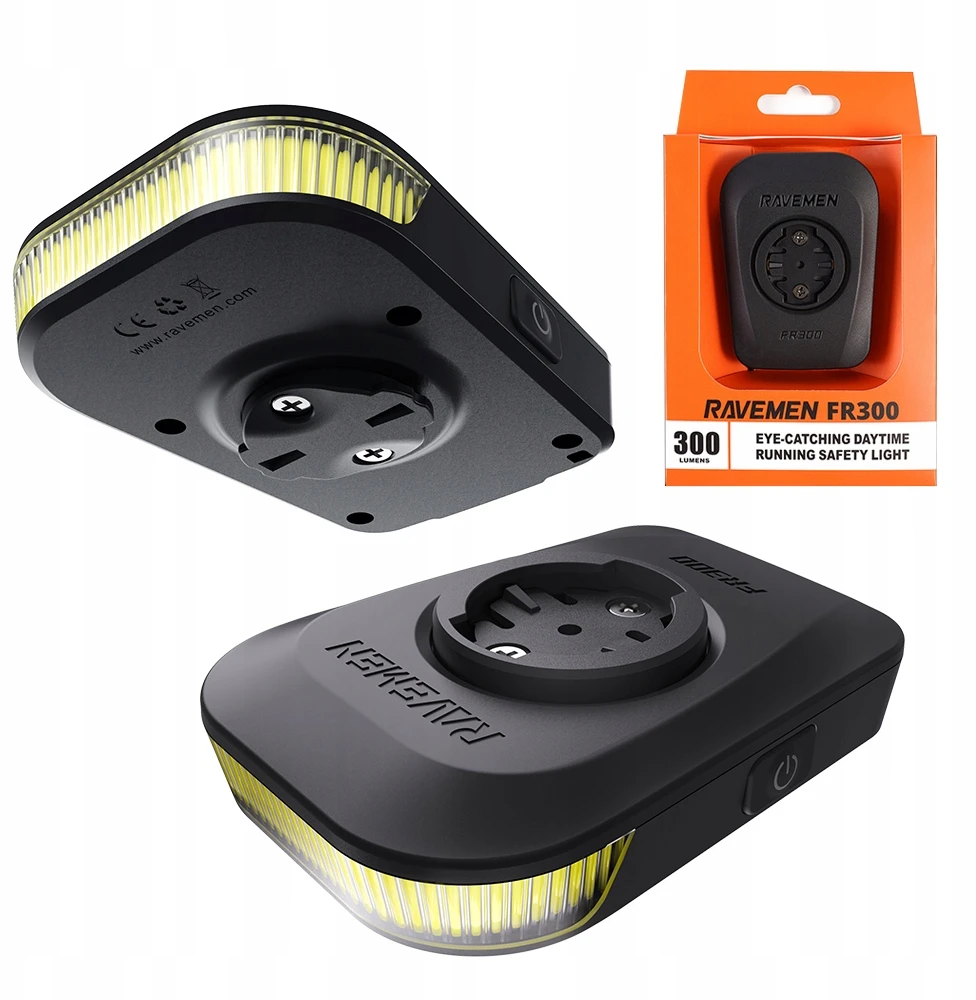 Ravemen FR300 COB priekinis dviračio žibintas, skirtas dienos metu važiuoti USB-C 300lm