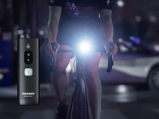 Ravemen K1800 LED dviračio lemputė 1800lm USB-C IPX6 5200mAh