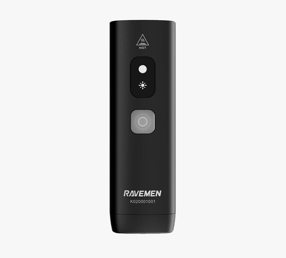 Ravemen K1800 LED dviračio lemputė 1800lm USB-C IPX6 5200mAh