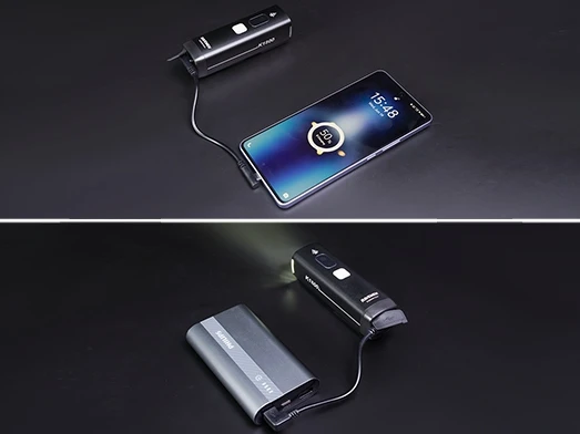 Ravemen K1800 LED dviračio lemputė 1800lm USB-C IPX6 5200mAh