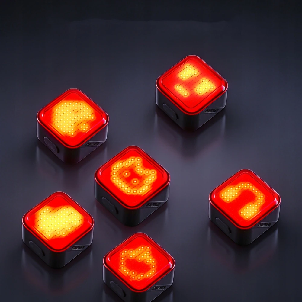 RAVEMEN NT401 LED dviračio galinis žibintas 40 lm USB-C Atsparus vandeniui IPX6