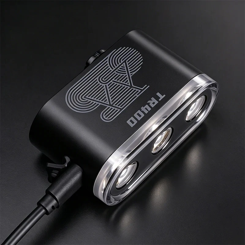 RAVEMEN TR600 dviračio galinis žibintas 600 lm USB-C IPX6 stabdžių jutiklis