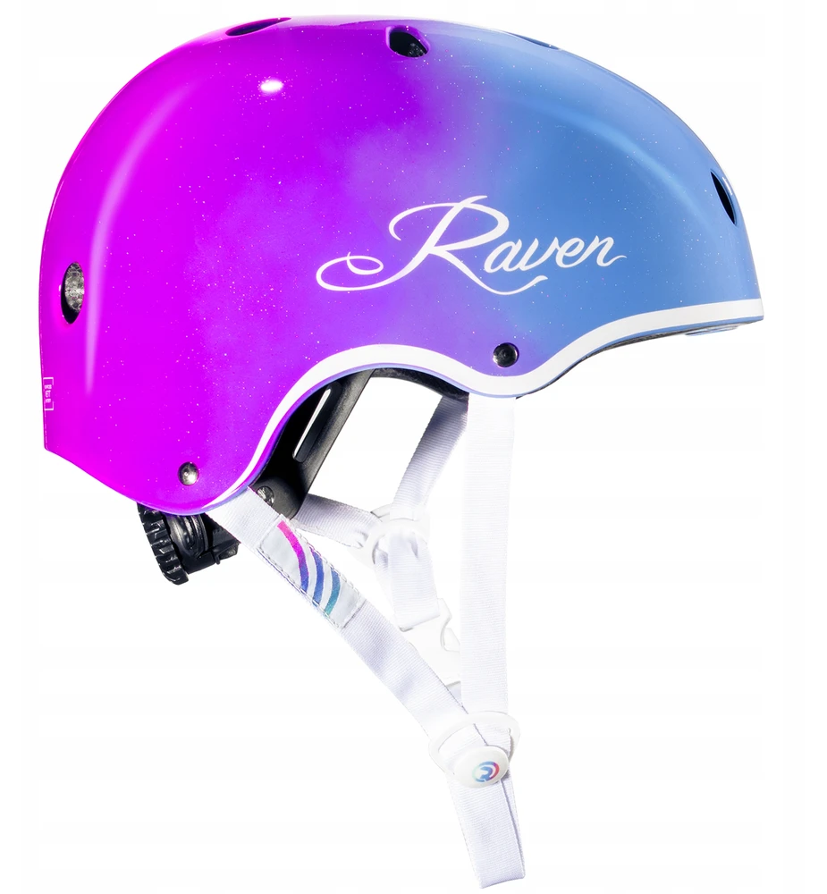 RAVEN Essto Mėlyna/Violet M dviračio šalmas (55-58cm)