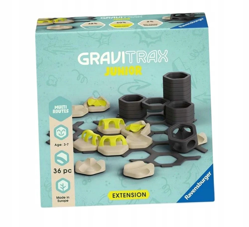 Ravensburger Papildomas GraviTrax Junior trasų rinkinys Multi Rout