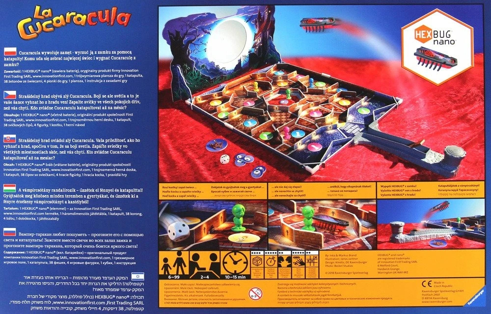 Ravensburger La Cucaracula stalo žaidimas