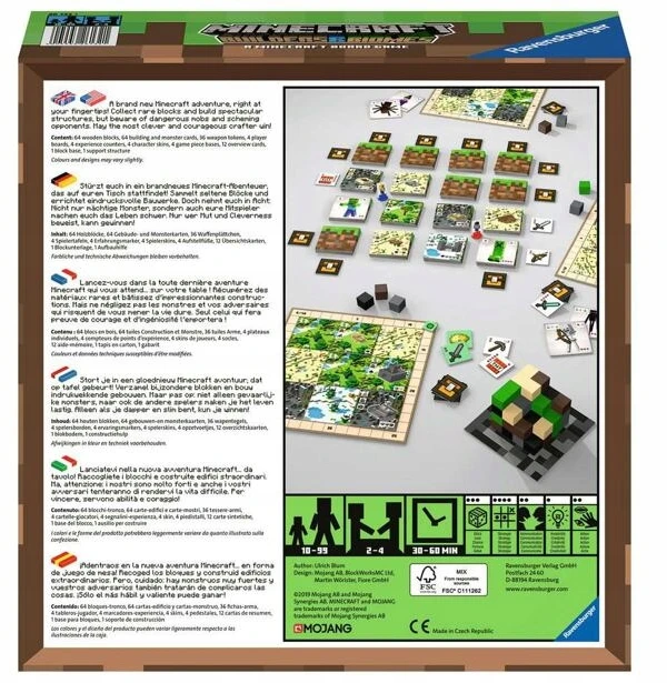 Ravensburger Minecraft statybininkai