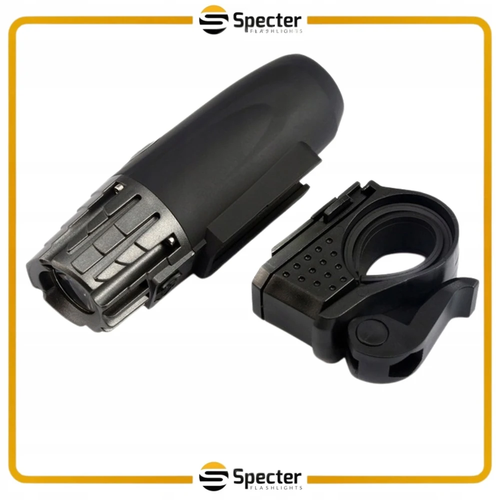 RAYPAL RPL2256 dviračio lemputė 200LM USB vandeniui atspari lemputė 4 LED režimai