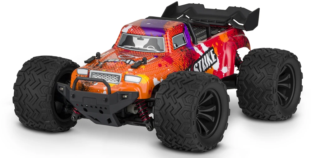 RC CAR RC 4X4 DIDELIS BEKELIS 30KM SU LED Overmax