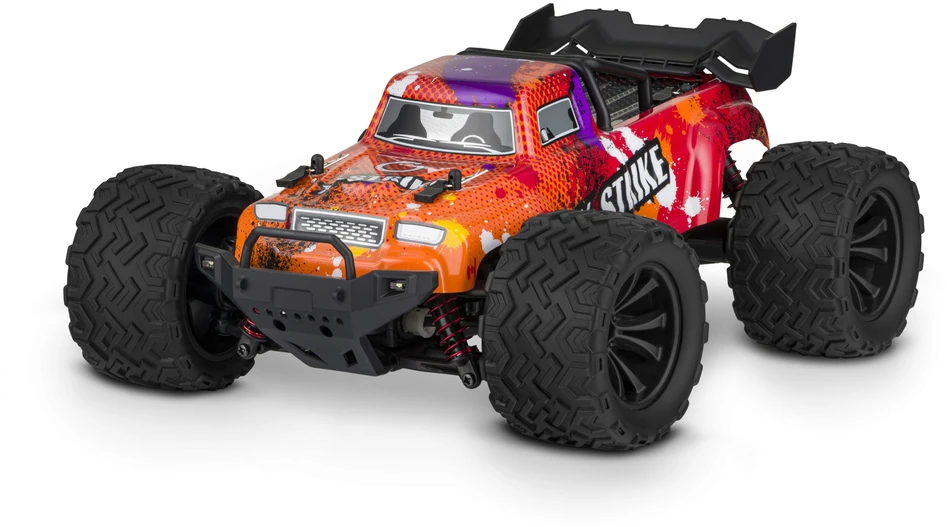 RC CAR RC 4X4 DIDELIS BEKELIS 30KM SU LED Overmax