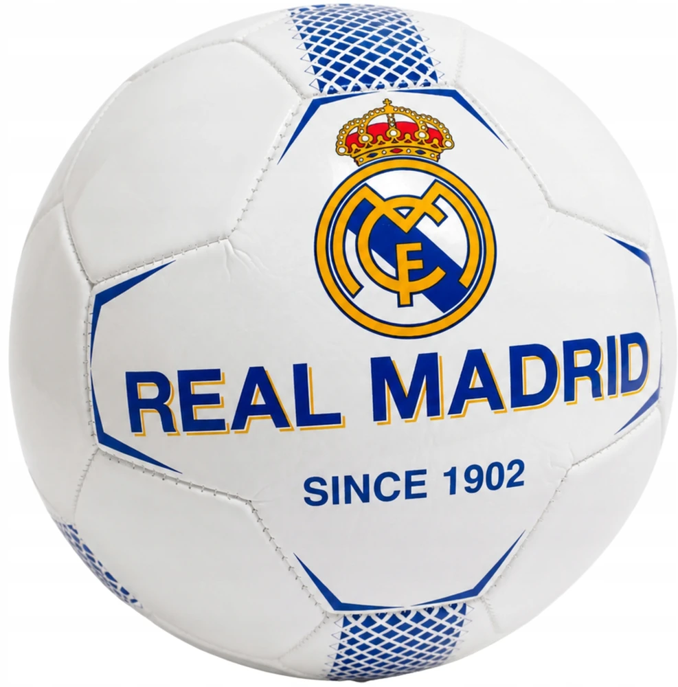 Real Madryt Futbolo kamuolys Real Madrid Kick Off Games, 5 dydis, baltas