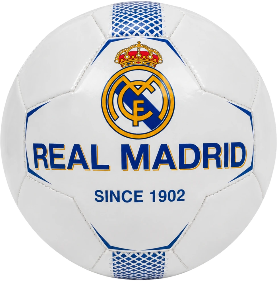 Real Madryt Futbolo kamuolys Real Madrid Kick Off Games, 5 dydis, baltas