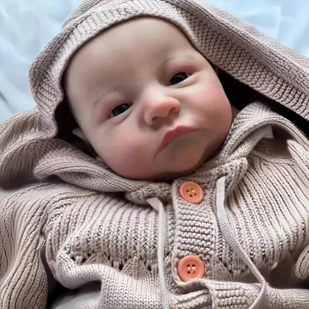 Reborn Twins imitacinė lėlės atgimimo kūdikio žaislas 47cm