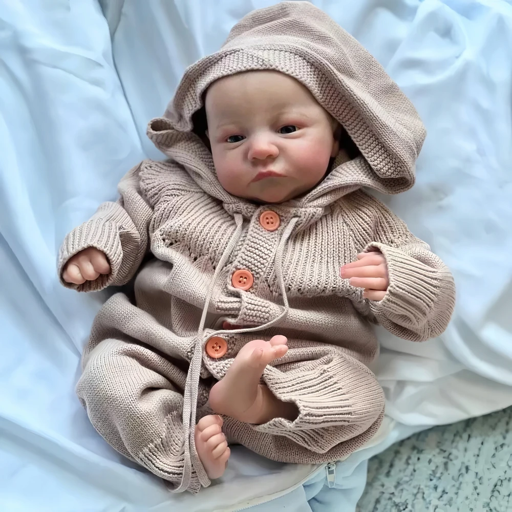 Reborn Twins imitacinė lėlės atgimimo kūdikio žaislas 47cm