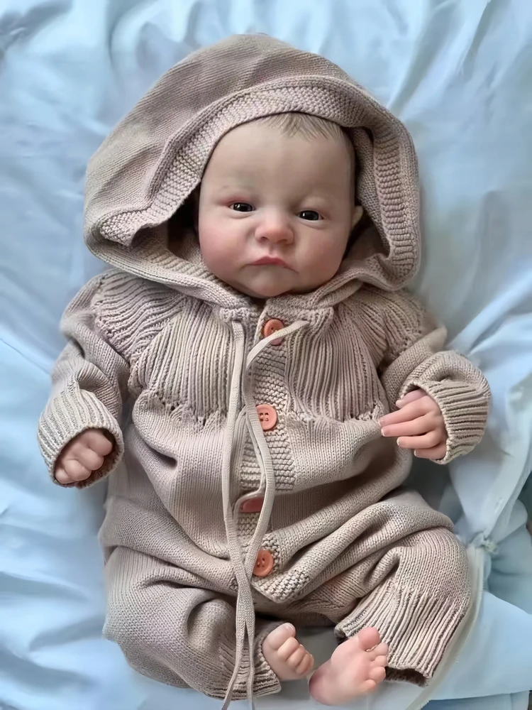 Reborn Twins imitacinė lėlės atgimimo kūdikio žaislas 47cm