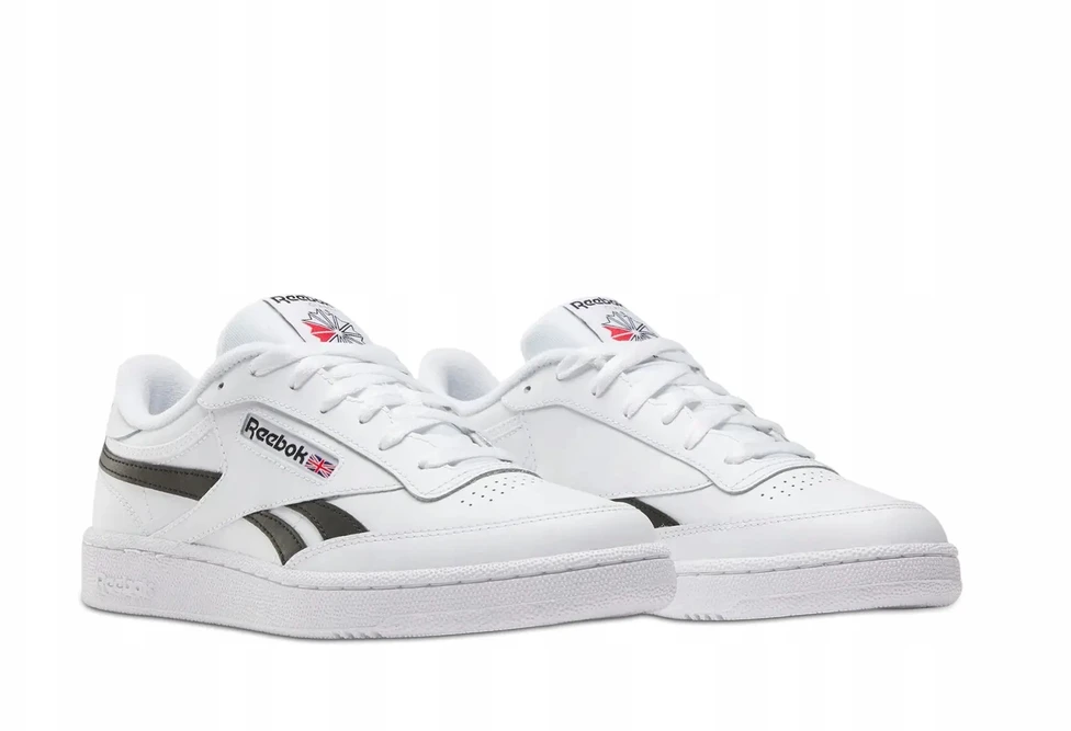 Reebok Club C Revange vyriški batai Odiniai balti 100032883 40.5