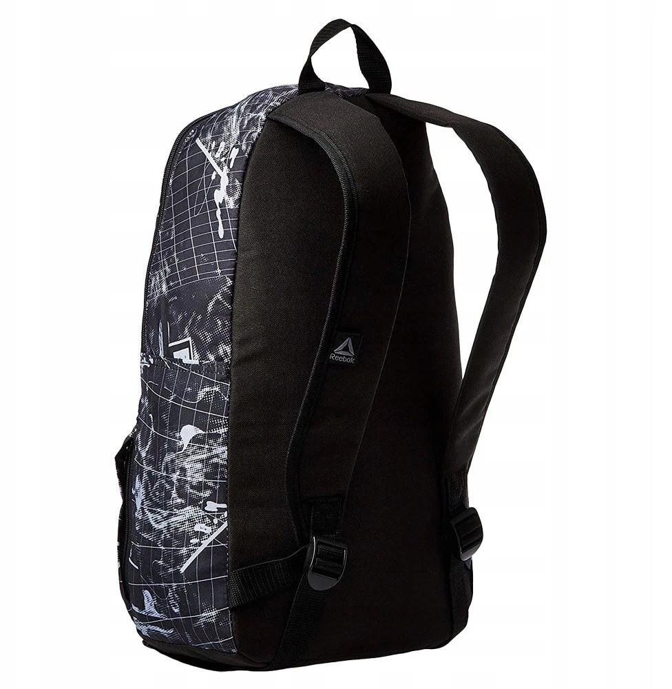 Reebok Style Found Follow kuprinė 20l, juoda/pilka, su skyriumi nešiojamam kompiuteriui