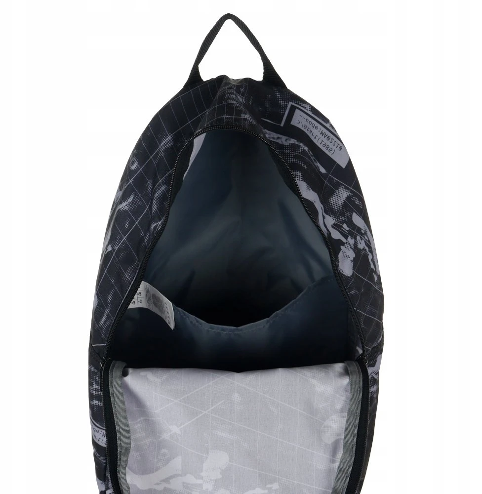 Reebok Style Found Follow kuprinė 20l, juoda/pilka, su skyriumi nešiojamam kompiuteriui
