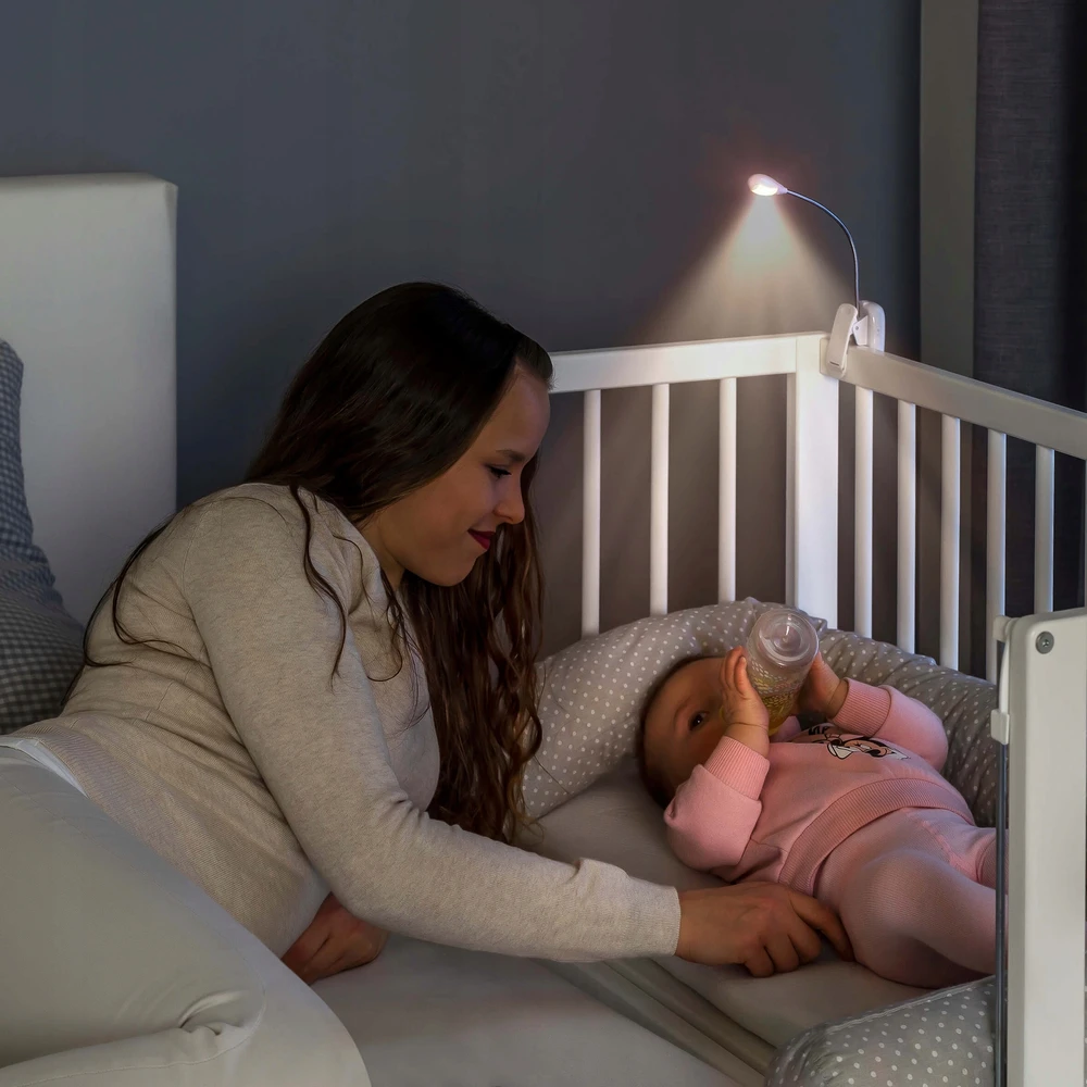 Reer LED prisegamas - pastatomas šviestuvas Mummy&Me