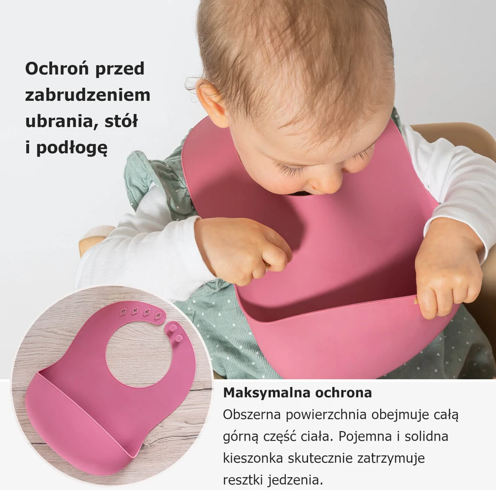 REER silikoninis seilinukas su reguliuojama kišene