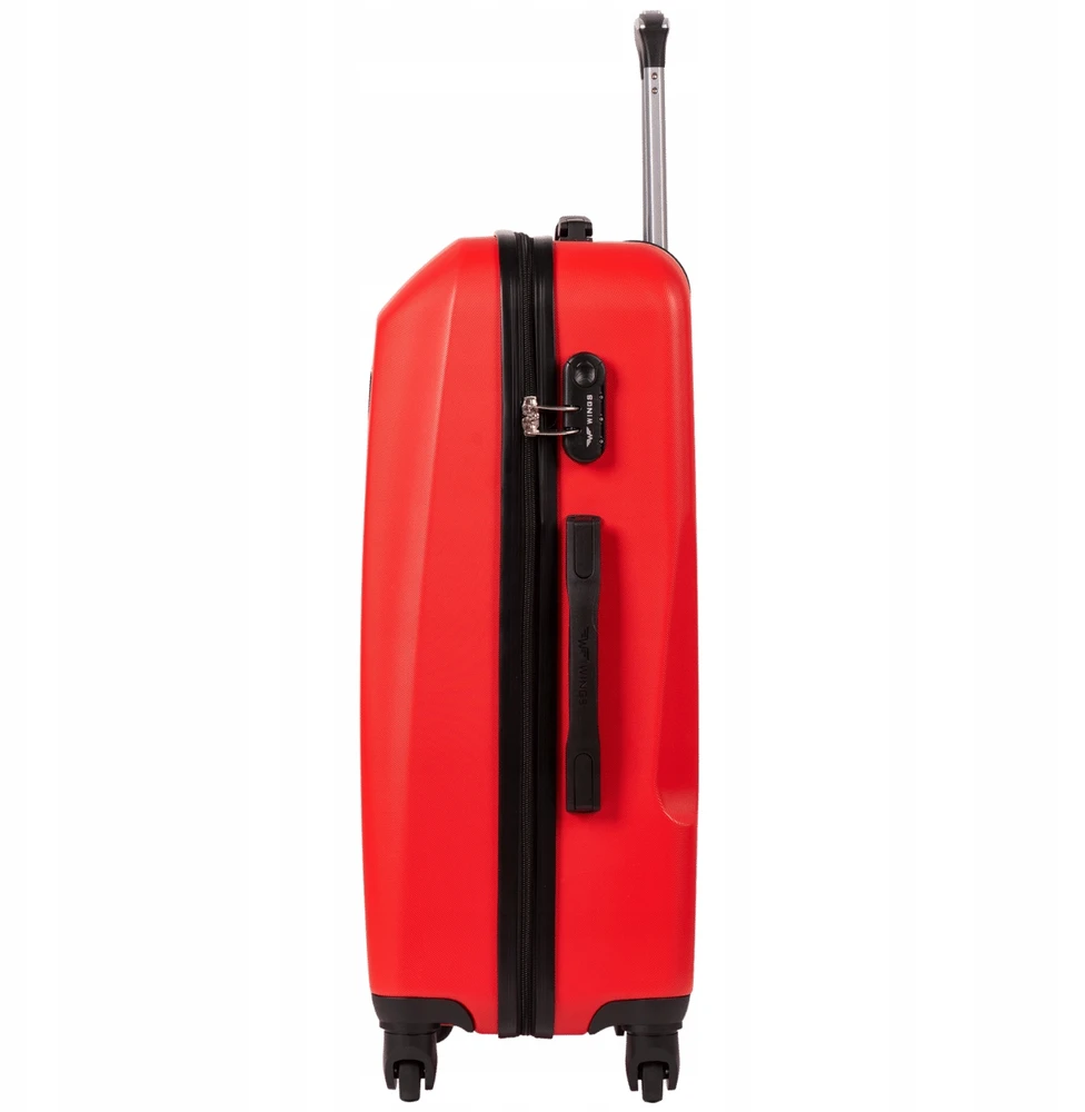 Registruotas bagažas Didelis kietas lagaminas WINGS PLOVER 28" Geltonas travel