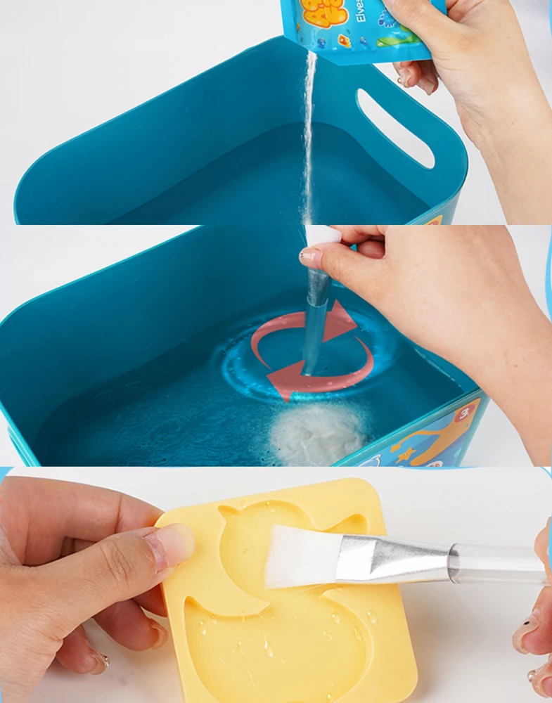 Regmag GEL FIGURINES 14 GELŲ 60 ml VANDENS KŪRYBINIAM RINKINYS VANDENS ŽAISLŲ LIETOMS