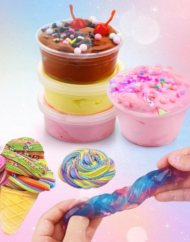 Regmag LEDŲ GAMYKLĖS DIDELIS SLIME RINKINYS VAIKŲ PAPRAŠYMAMS XXL MOLDS ROŽINĖ DĖŽUTĖ