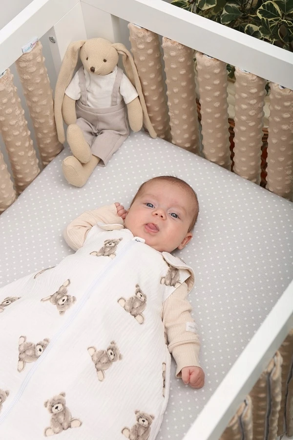 REGULIUOJAMAS DVIGUBAS ŠVIESUS BABYMAM MUSLIN miegmaišis